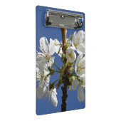 White Spring Blossom Mini Klembord (Schuin)