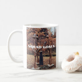 White Squad Doelen Mok Herfst Achtergrond