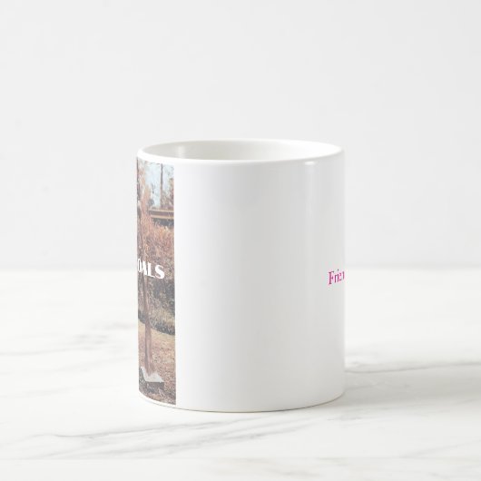 White Squad Doelen Mok Herfst Achtergrond (Center)