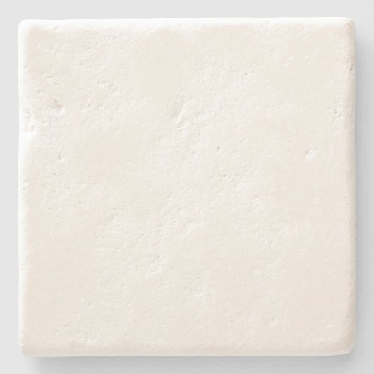 White Square Limestone Onderzetter (Voorkant)