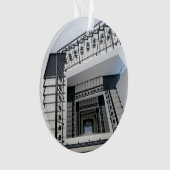 White Square Staircase Ornament (voorkant)