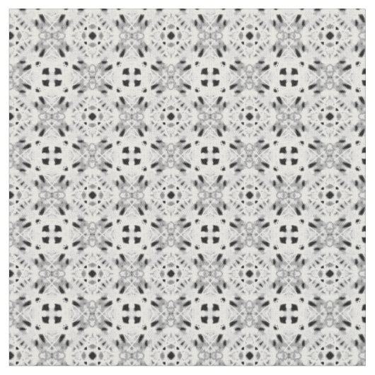 White Squire Lace Like Patten stof (Close Up)