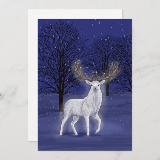 White Stag card Kaart (Voorkant / Achterkant)