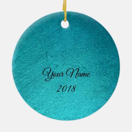 White Stag Ceramic Ornament (Achterkant)