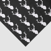 White Stag Head Tissuepapier (Detail)