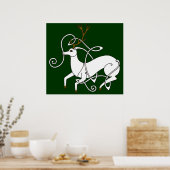 White Stag print (Keuken)