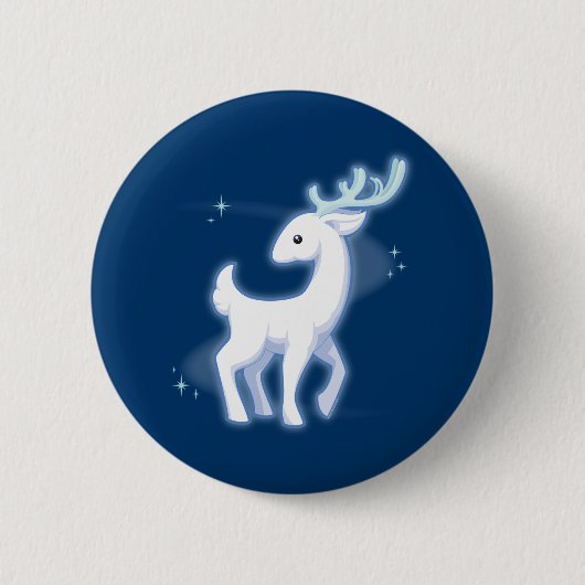 White Stag Ronde Button 5,7 Cm (Voorkant)