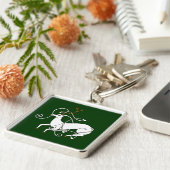 White Stag sleutelhanger (Zijkant)