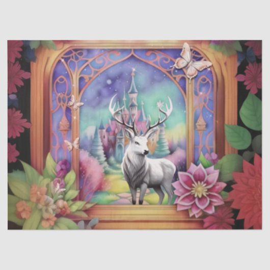 White Stag Tissuepapier (Voorkant)