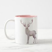 White Stag Tweekleurige Koffiemok (Links)