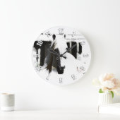 White Stallion Artwork Grote Klok (Huis)