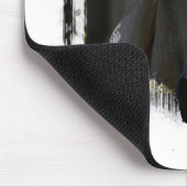 White Stallion Artwork Muismat (Hoek)