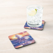 White Stallion Onderzetters (Rechterzijde)