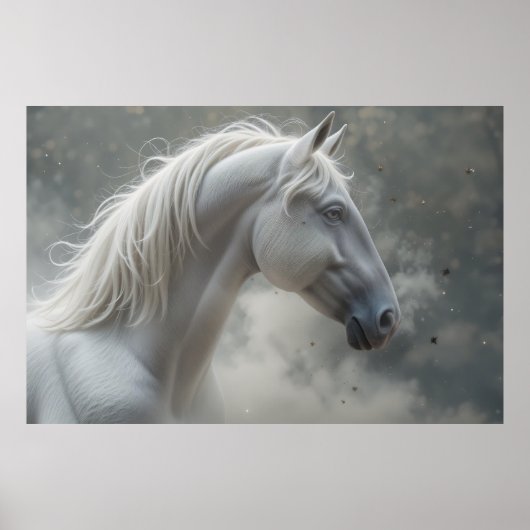 White Stallion Poster (Voorkant)