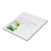 White Stallion Tegeltje (Zijkant)