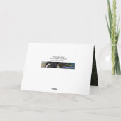 White Stallion's Pride - Paard Wenskaart Kaart (Achterkant)