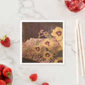 White Standard Cocktail Paper Napkins/still Life Servetten (Insitu)