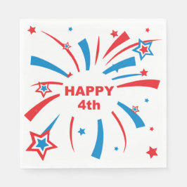 White Standard Luncheon Paper Napkins Servetten