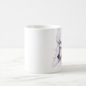 White Standard Poodle Koffiemok (Center)