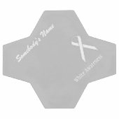 White Standard Ribbon Sjabloon door Kenneth Yoncic Voetbal (Enkel)