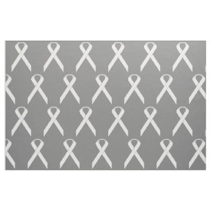 White Standard Ribbon Stof