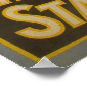 White Star Coffee Vintage Frog Poster (Hoek)