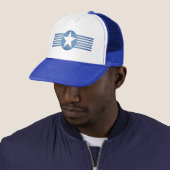 White Star Design Unisex Truckers Pet (In situ)
