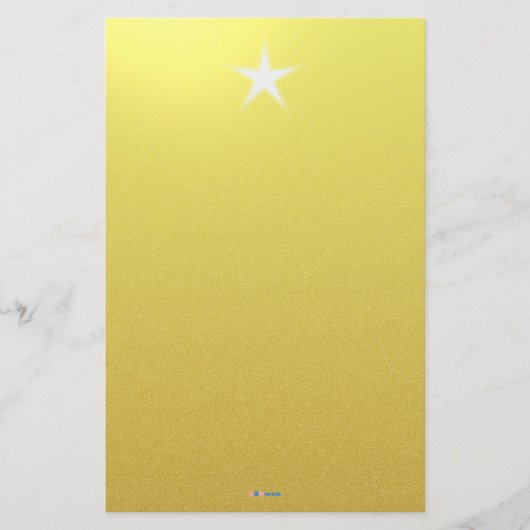 White Star Gold-papier Briefpapier (Voorkant)