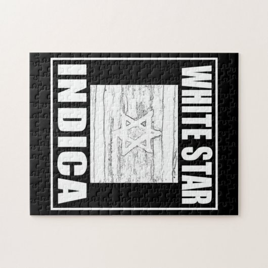 WHITE STAR INDICA LEGPUZZEL (Horizontaal)