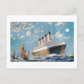 White Star Line Briefkaart (Voorkant)