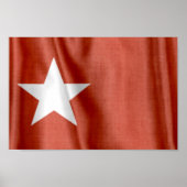 White Star Line Flag Print (Voorkant)