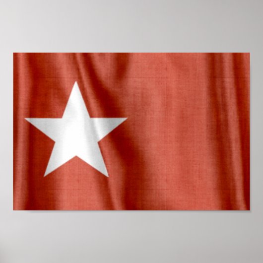White Star Line Flag Print (Voorkant)