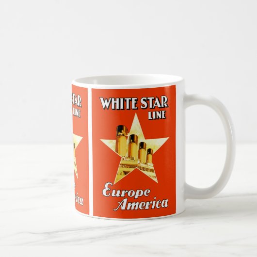 White Star Line Koffiemok (Rechts)