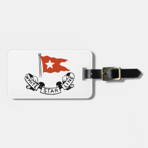 White Star Line Logo Bagagelabel
