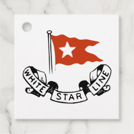 White Star Line Logo Bedankjes Labels