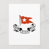 White Star Line Logo Briefkaart (Voorkant)