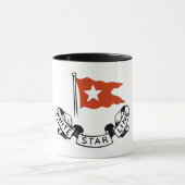 White Star Line Logo Mok (Midden)