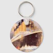White Star Line Logo Sleutelhanger (Achterkant)