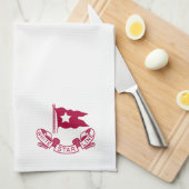 White Star Line logo Theedoek (Quarter Fold)