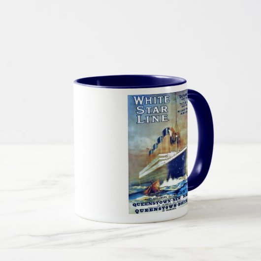 White Star Line Mok (Voorkant rechts)