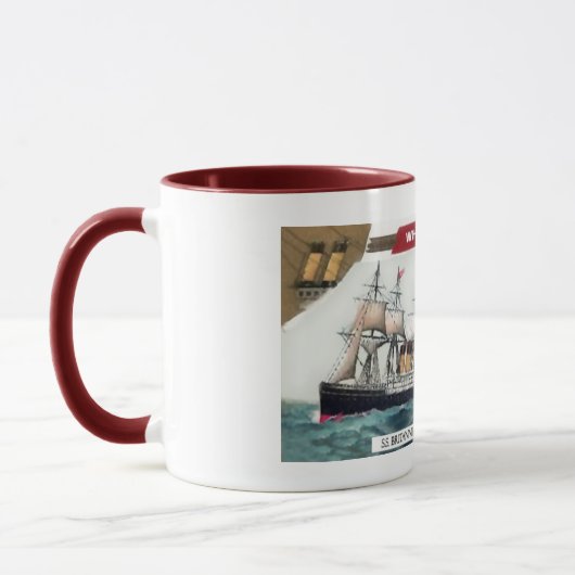 White Star Line Mok (Links)