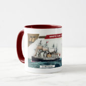 White Star Line Mok (Voorkant links)