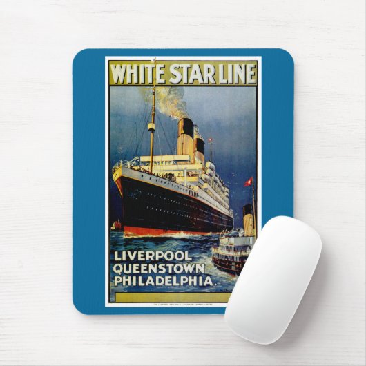 White Star Line Muismat (Met muis)