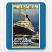 White Star Line Muismat (Voorkant)