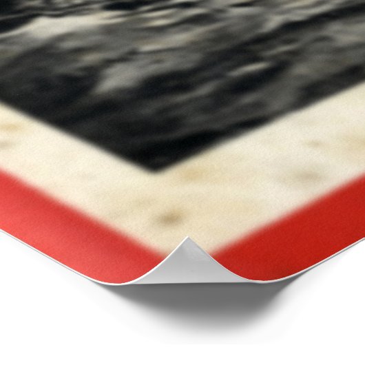 White Star Line Olympic en Titanic Poster (Hoek)