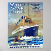 White Star Line Poster (Voorkant)