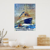 White Star Line Poster (Keuken)