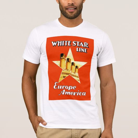 White Star Line T-shirt (Voorkant)