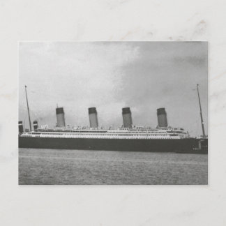 White Star Line - Titanic - Sailing on its Reyage Briefkaart