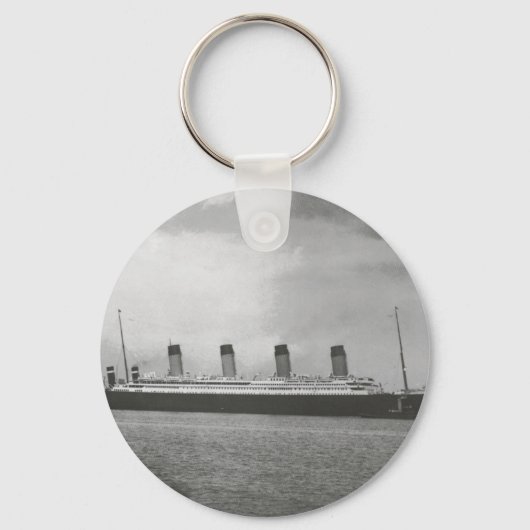 White Star Line - Titanic - Sailing on its Reyage Sleutelhanger (Voorkant)